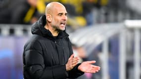 Pep Guardiola avec Manchester City
