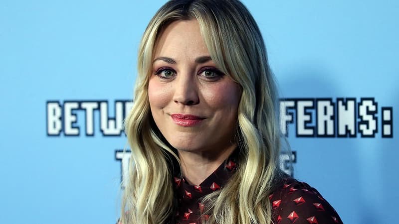 L'actrice américaine Kaley Cuoco en 2019.