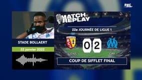 Lens 0-2 OM : La belle victoire marseillaise avec les commentaires RMC