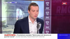 "Elle a 22 ans, c'est sa première télé": Jordan Bardella revient sur le cafouillage en direct d'une jeune candidate RN