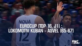 Résumé : Lokomotiv Kuban – ASVEL (65-67) – EuroCup