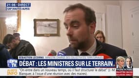 Sébastien Lecornu sur le débat national: "c'est compliqué de retisser un lien social qui s'est abîmé depuis plus de 30 ans"