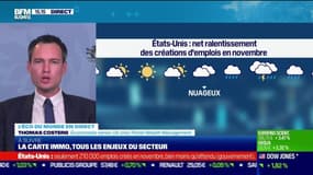 Thomas Costerg (Pictet Wealth Management) : Net ralentissement des créations d'emplois en novembre aux États-Unis - 03/12