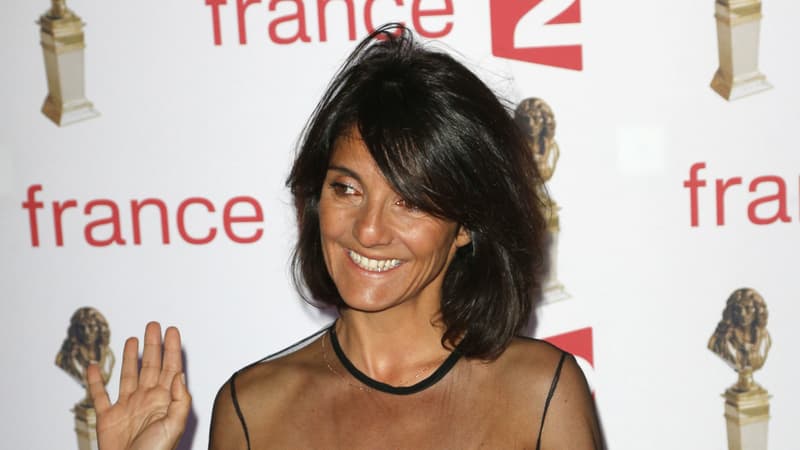 Florence Foresti à la cérémonie des Molières le 27 avril 2015.
