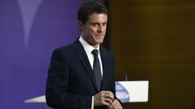 Manuel Valls à Nancy, le 2 décembre 2016 à Paris.