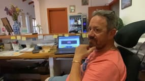 Christophe, hôtelier au Lavandou