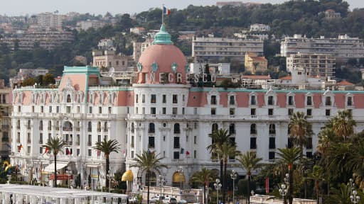 La Promenade des Anglais, à Nice, une ville où 2.522 contribuables payent l'impôt sur la fortune.