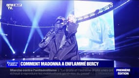 Madonna a enflammé l'Accor Arena pour la première date parisienne de sa tournée
