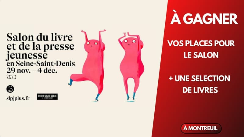 À GAGNER :  Une sélection de livres du Salon du Livre de Jeunesse de Montreuil + Vos places pour le salon.