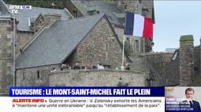 Le Mont-Saint-Michel a fait le plein de touristes pendant les vacances de la Toussaint