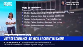 LES ÉCLAIREURS - Vote de confiance: le programme de la journée