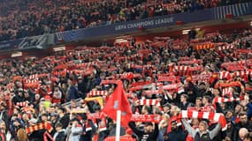 Les supporters de Liverpool, le 5 novembre 2024 à Anfield