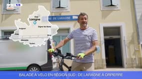 Balade à vélo en Région Sud : de Laragne à Orpierre