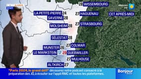 Météo Alsace: une fin de semaine sous les orages, jusqu'à 27°C à Strasbourg et Colmar