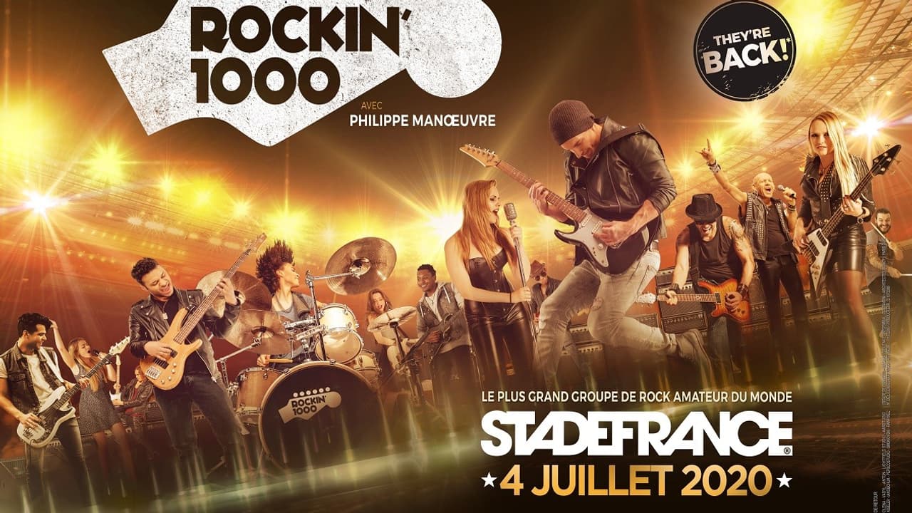 Concert Rockin'1000 - Stade De France 2022 "Rockin' 1000", le rassemblement de plus de 1000 musiciens au Stade de