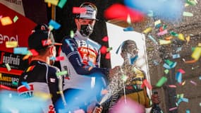  Jasper Stuyven, vainqueur de Milan-San Remo le 20 mars 2021.