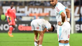 Dimitri Payet lors de Marseille-Rennes le 10 septembre 2017