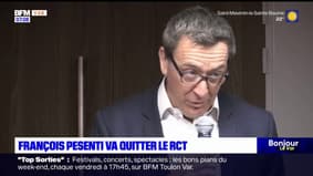 François Pesenti va quitter le RCT
