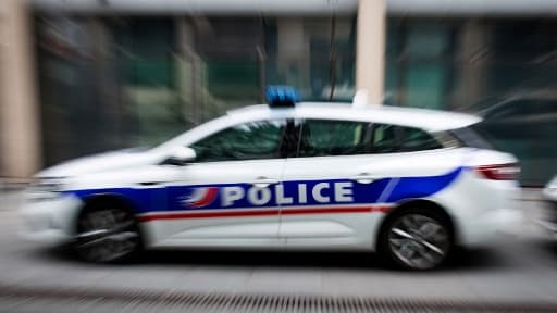 Un véhicule de police nationale - Image d'illustration