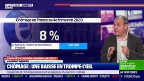 Laurent Berger (CFDT) : Chômage, une baisse en trompe-l'œil - 16/02