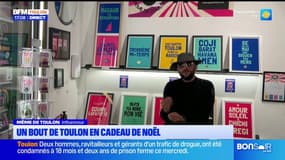 Des œuvres à l'image de Toulon au pied du sapin