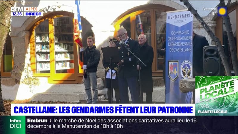 Castellane: les gendarmes fêtent leur patronne
