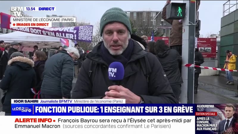 Fonction publique: un enseignant sur trois en grève, la manifestation va s'élancer à Paris