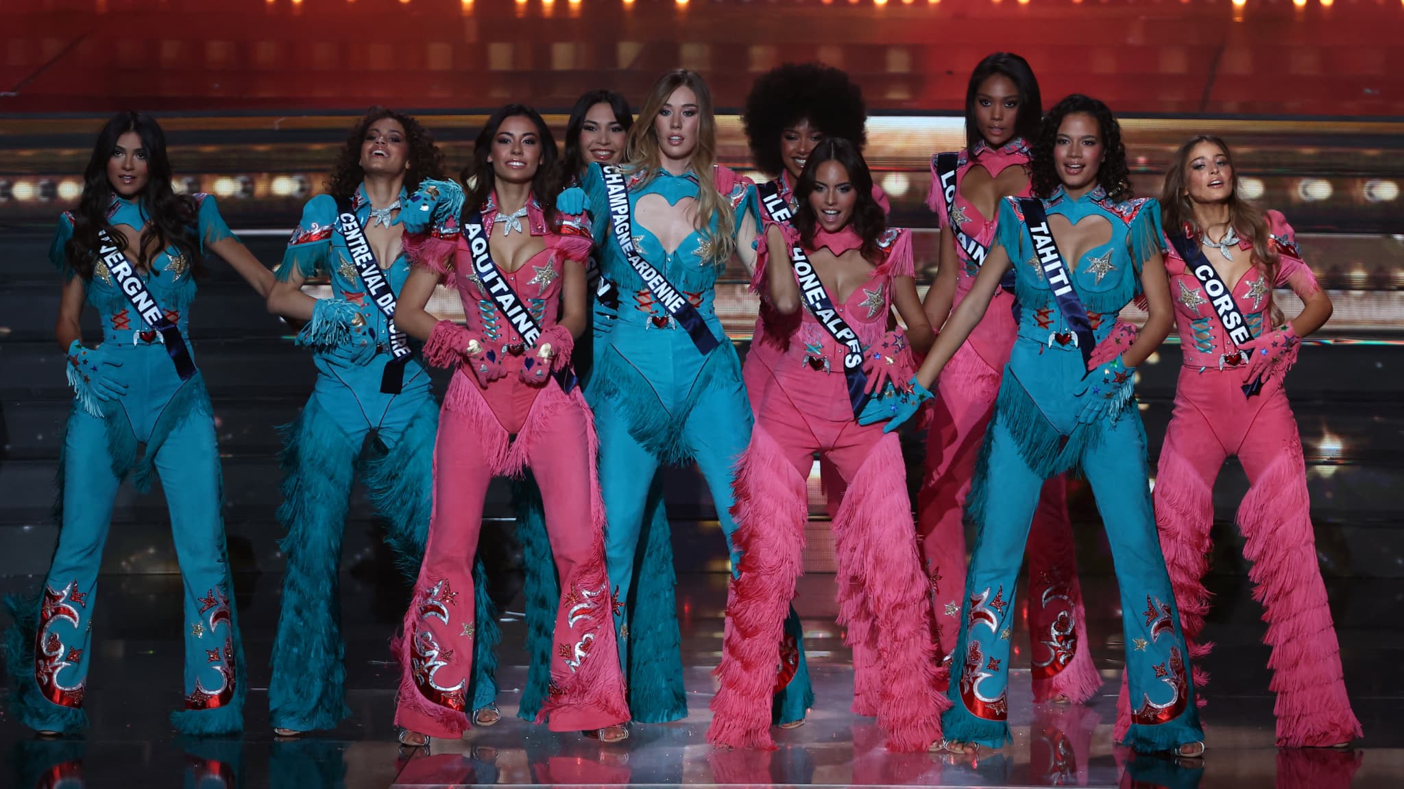 Soirée Miss France 2025 au Futuroscope de Poitiers le 14 décembre 2024.