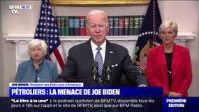  "Leurs profits sont une manne de guerre": Joe Biden menace de taxer les géants du pétrole