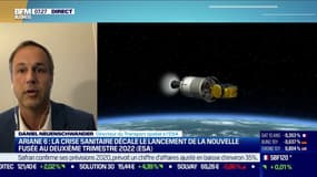 Le lancement d'Ariane 6 reporté à 2022: "Ça fait partie des risque d'un grand programme, c'est le plus grand programme de l'Agence Spatiale Européenne" estime Daniel Neuenschwander (ESA)