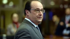 Le président François Hollande le 19 février à Bruxelles