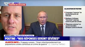 "Une partie de la ville n'a plus d'électricité": le maire adjoint de Lviv réagit sur BFMTV après des bombardements russes