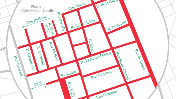 Le centre-ville de Marseille est interdit à la circulation des véhicules ce samedi 16 décembre et le 23 décembre. 