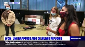 Lyon: une rappeuse vient en aide aux réfugiés à travers le chant