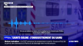 Sainte-Soline: un opérateur du Samu dit avoir reçu "l'ordre de ne pas envoyer" de secours dans un enregistrement