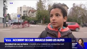 Accident de car en Isère: "J'espère qu'elles vont bien" témoigne une des enfants rentrée dans un autre car