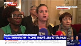 Mathilde Panot (LFI): "Lorsque l'on s'en prend aux droits des derniers arrivés, c'est le laboratoire du pire pour" tous
