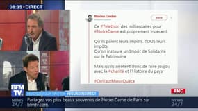 Dons pour Notre-Dame: "La famille Pinault, a annoncé qu'elle ne prendrait pas la deduction fiscale"