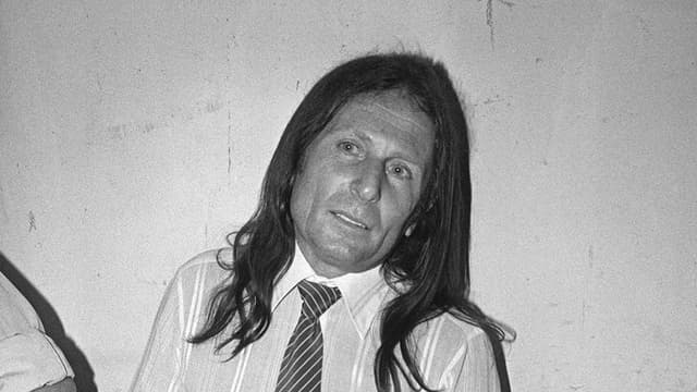 Joseph-Thomas Recco alias Tommy Recco, lors de son procès en juin 1983, au palais de justice de Draguignan (Var)
