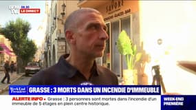 Jean-Christophe Demarte, commandant des sapeurs-pompiers de Grasse fait le point sur l'incendie