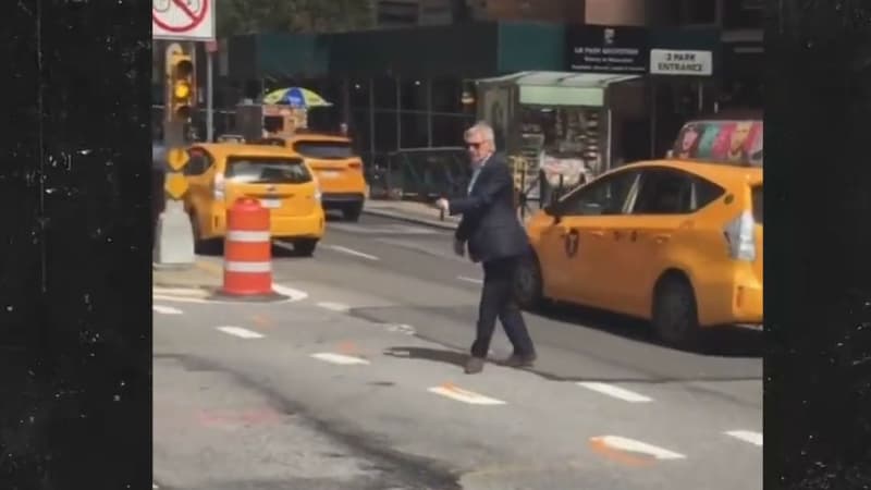 Harrison Ford dans les rues de New York, le 10 septembre 2017