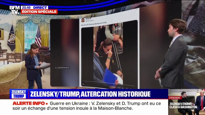 Ambassadrice ukrainienne gênée, agences de presse non-autorisées: retour sur la rencontre glaciale entre Donald Trump et Volodymyr Zelensky