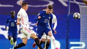 Timo Werner lors du match Chelsea-Real Madrid, le 5 mai 2021