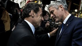 Nicolas Sarkozy et Laurent Wauquiez