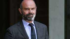 Edouard Philippe à sa sortie du conseil des ministres à l'Elysée, le 10 juin 2020