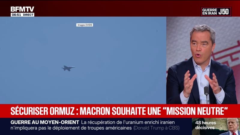 Guerre au Moyen-Orient: Emmanuel Macron veut une "mission neutre" pour sécuriser le détroit d'Ormuz