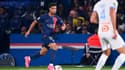 Warren Zaïre-Emery lors de PSG-OM (4-0, 6e journée de Ligue 1), le 24 septembre 2023