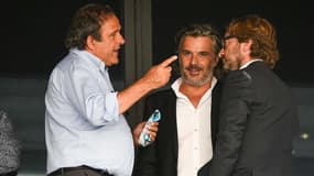 Michel Platini et Vincent Labrune