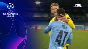 Manchester City-Dortmund : La belle accolade entre Haaland et Foden