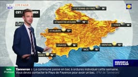Météo Côte d’Azur: du soleil attendu ce mercredi malgré un voile nuageux, jusqu'à 15°C à Nice